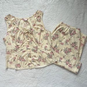 Victoria’s Secret Floral matching pj set